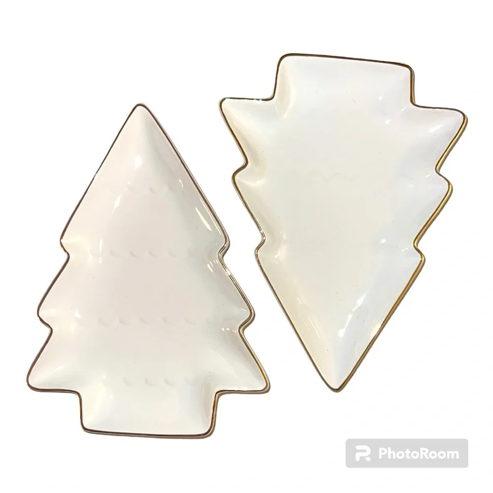 TARGET BULLSEYE PLAYGROUND CHRISTMAS TREE CERAMIC PLATE 2